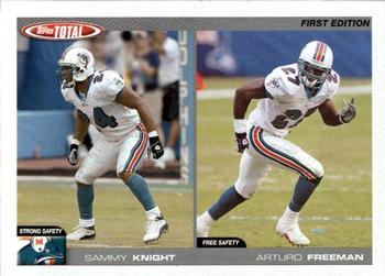 2004 Topps Total - First Edition #237 Sammy Knight / Arturo Freeman Front