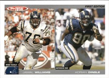 2004 Topps Total - First Edition #245 Jamal Williams / Adrian Dingle Front
