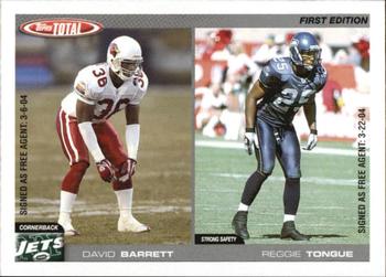 2004 Topps Total - First Edition #265 David Barrett / Reggie Tongue Front