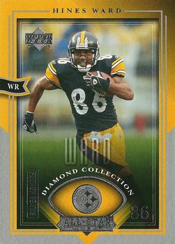 2004 Upper Deck Diamond Collection All-Star Lineup - Silver Honors #25 Hines Ward Front