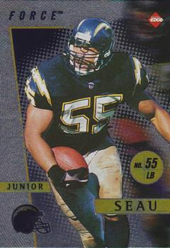 1997 Collector's Edge Extreme - Force #22 Junior Seau Front