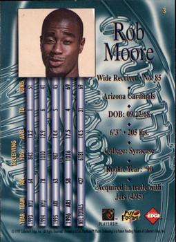 1997 Collector's Edge Masters #3 Rob Moore Back