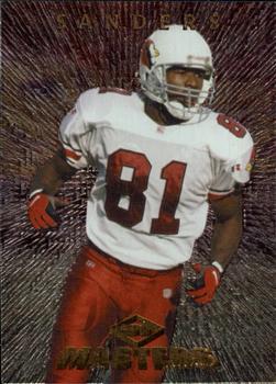 1997 Collector's Edge Masters #4 Frank Sanders Front
