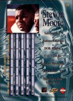 1997 Collector's Edge Masters #19 Stevon Moore Back