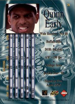 1997 Collector's Edge Masters #26 Quinn Early Back