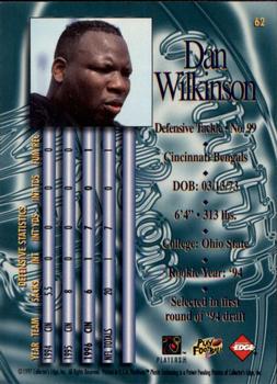 1997 Collector's Edge Masters #62 Dan Wilkinson Back