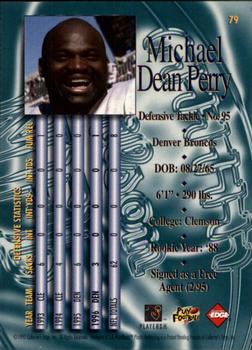 1997 Collector's Edge Masters #79 Michael Dean Perry Back