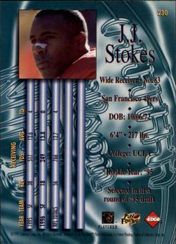 1997 Collector's Edge Masters #230 J.J. Stokes Back