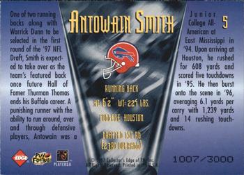 1997 Collector's Edge Masters - Crucibles #5 Antowain Smith Back