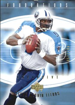 2004 Upper Deck Foundations - Exclusive Gold #95 Steve McNair Front