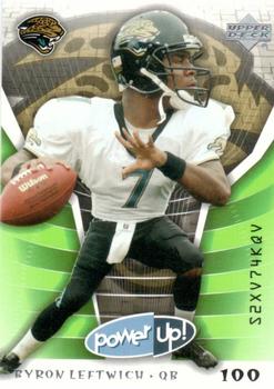 2004 Upper Deck Power Up - Green #43 Byron Leftwich Front