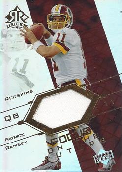 2004 Upper Deck Reflections - Focus on the Future Jerseys Gold #FO-PA Patrick Ramsey Front