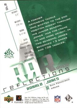 2004 Upper Deck Reflections - Green #270 Ronald Jones Back