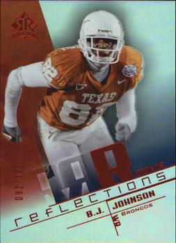 2004 Upper Deck Reflections - Red #154 B.J. Johnson Front