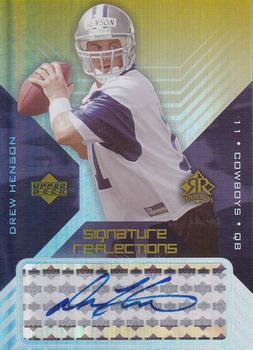 2004 Upper Deck Reflections - Signature Reflections #SR-DH Drew Henson Front