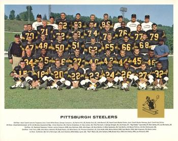 1962 Tang Team Photos #NNO Pittsburgh Steelers Front