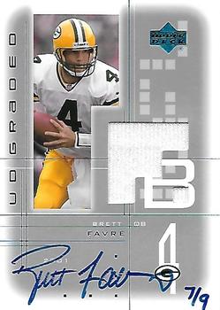 2004 Upper Deck Ultimate Collection - Autographed Buybacks #BF Brett Favre Front