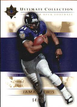 2004 Upper Deck Ultimate Collection - Gold #6 Jamal Lewis Front