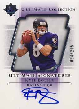 2004 Upper Deck Ultimate Collection - Ultimate Signatures #US-KB Kyle Boller Front