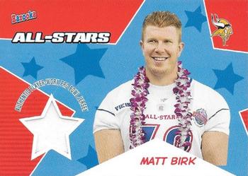 2005 Bazooka - All-Stars Jerseys #BA-MB Matt Birk Front