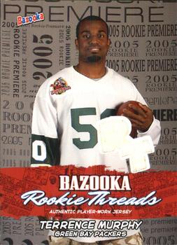2005 Bazooka - Rookie Threads #BZR-TM2 Terrence Murphy Front
