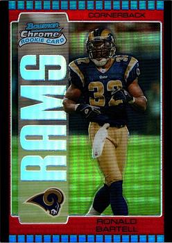 2005 Bowman Chrome - Red Refractors #196 Ronald Bartell Front