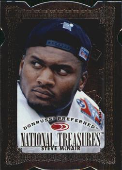1997 Donruss Preferred - Cut To The Chase #141 Steve McNair Front