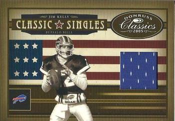 2005 Donruss Classics - Classic Singles Jerseys #CS-11 Jim Kelly Front