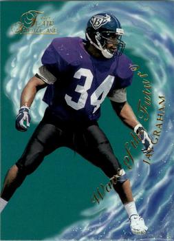 1997 Flair Showcase - Wave of the Future #10 WF Jay Graham Front