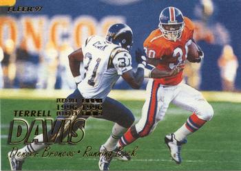 1997 Fleer #275 Terrell Davis Front