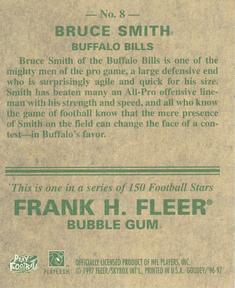 1997 Fleer Goudey #8 Bruce Smith Back