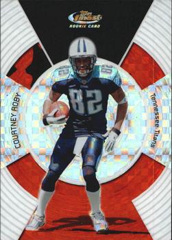 2005 Finest - Xfractors #140 Courtney Roby Front