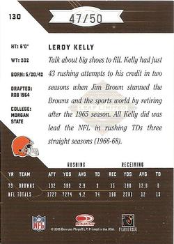2005 Leaf Limited - Silver Spotlight #130 Leroy Kelly Back