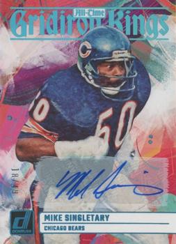 2023 Donruss - All-Time Gridiron Kings Autographs #ATG-7 Mike Singletary Front