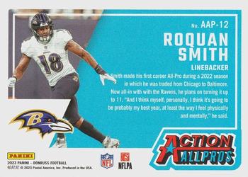 2023 Donruss - Action All-Pros #AAP-12 Roquan Smith Back