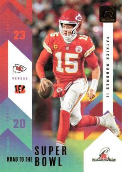 2023 Donruss - Road to the Super Bowl Conference Championship #RTSBCC-PM Patrick Mahomes II Front