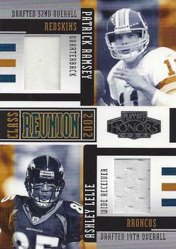 2005 Playoff Honors - Class Reunion Materials #CR-21 Patrick Ramsey / Ashley Lelie Front