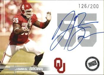2005 Press Pass - Autographs Silver #NNO Jammal Brown Front