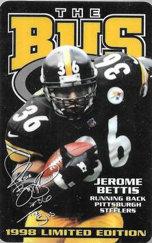 1998 Giant Eagle Jerome Bettis #NNO Jerome Bettis Front