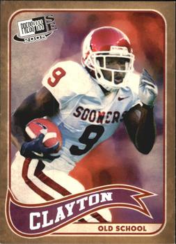 2005 Press Pass SE - Old School #OS 4 Mark Clayton Front
