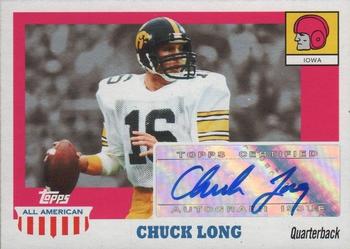 2005 Topps All American - Autographs #A-CL Chuck Long Front