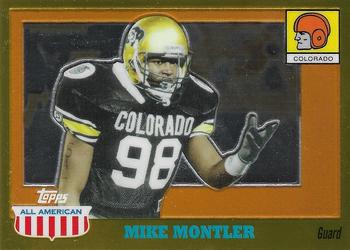 2005 Topps All American - Chrome #21 Mike Montler Front