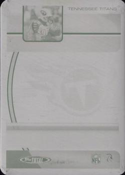 2005 Topps Total - Printing Plates Back Magenta #36 Chris Brown Front