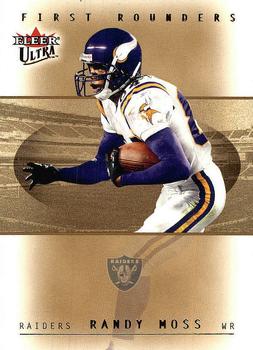 2005 Ultra - First Rounders #5FR Randy Moss Front