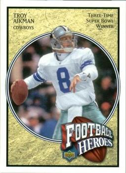 2005 Upper Deck - Football Heroes: Troy Aikman #50 Troy Aikman Front