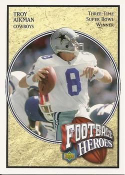 2005 Upper Deck - Football Heroes: Troy Aikman #46 Troy Aikman Front