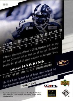 2005 Upper Deck AFL #56 Ahmad Hawkins Back