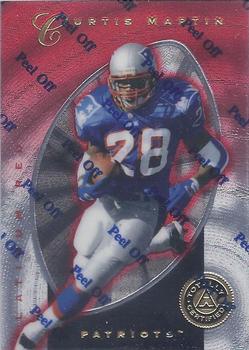 1997 Pinnacle Totally Certified #44 Curtis Martin Front