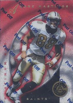 1997 Pinnacle Totally Certified #66 Andre Hastings Front