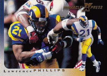1997 Pinnacle X-Press #25 Lawrence Phillips Front
